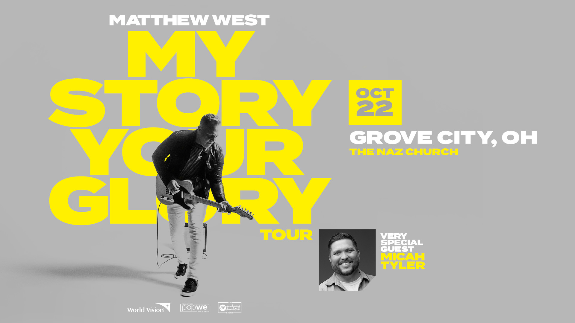 Matthew West – My Story, Your Glory Fall Tour with Special Guest Micah Tyler